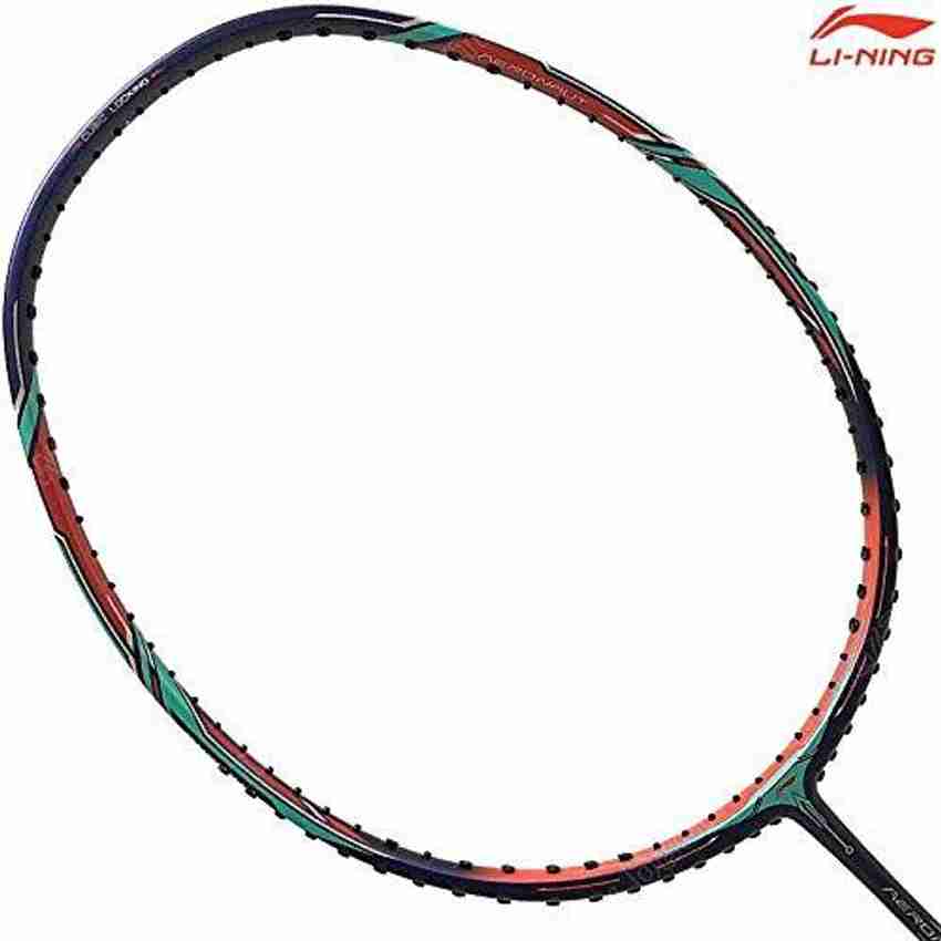 LI-NING 9000C-Combact Unstrung Badminton Racquet Blue, Brown 