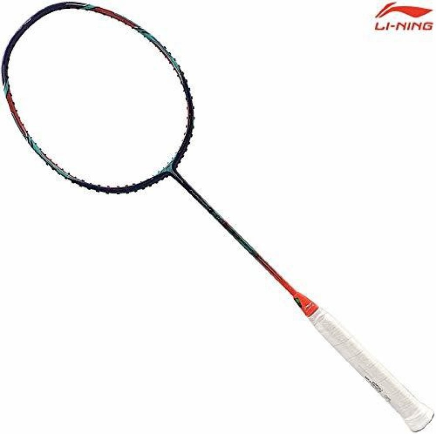 LI-NING 9000C-Combact Unstrung Badminton Racquet Blue, Brown