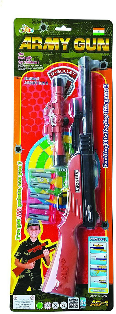 Army gun online for kids