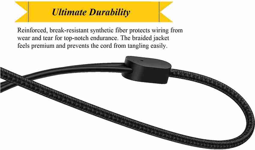 Real Earbuds with Mic for Realme Android Smartphones Wired Headset