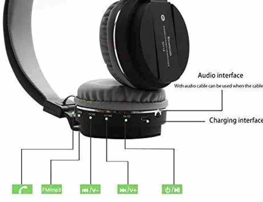 NKL Excellent Bass Wireless Bluetooth Headphone With Mic Best