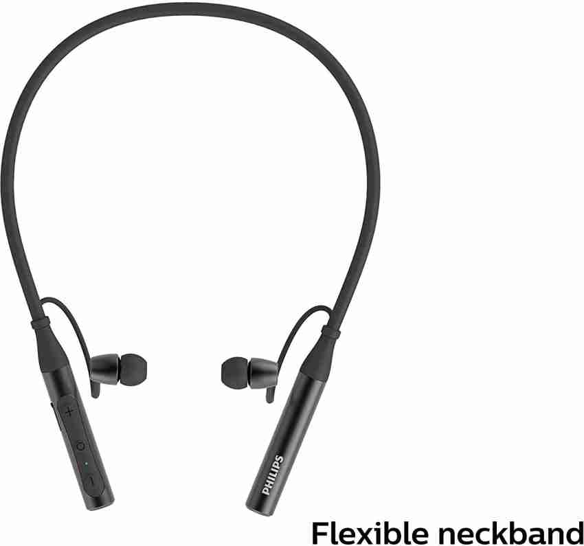 PHILIPS Upbeat TAN2215BK Bluetooth 5.0 Neckband with 11 Hrs of