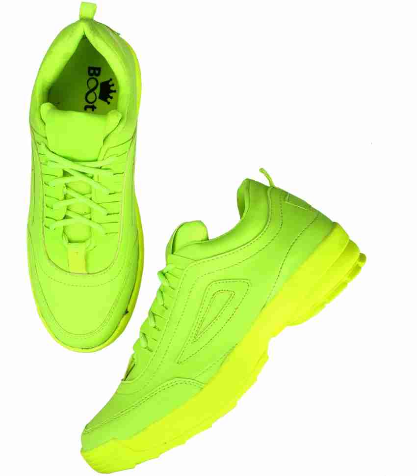 Shoes deals neon green