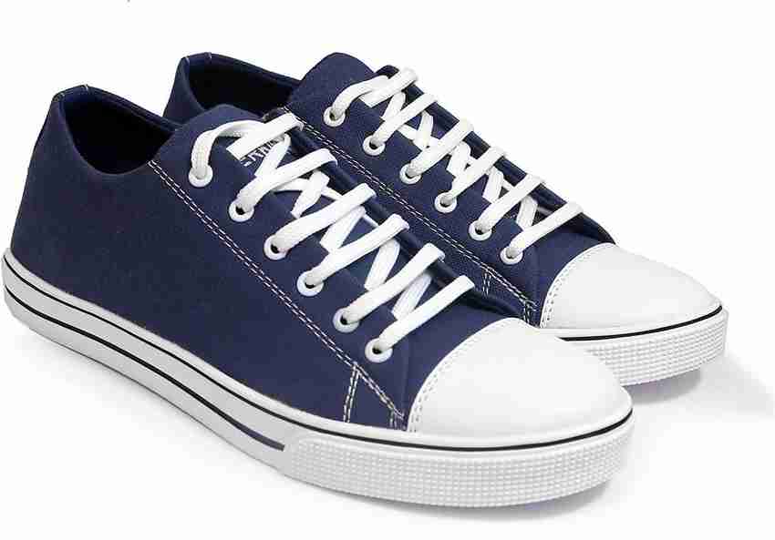 Ramblar Canvas Shoes For Men Blue Canvas Shoes For Men Buy