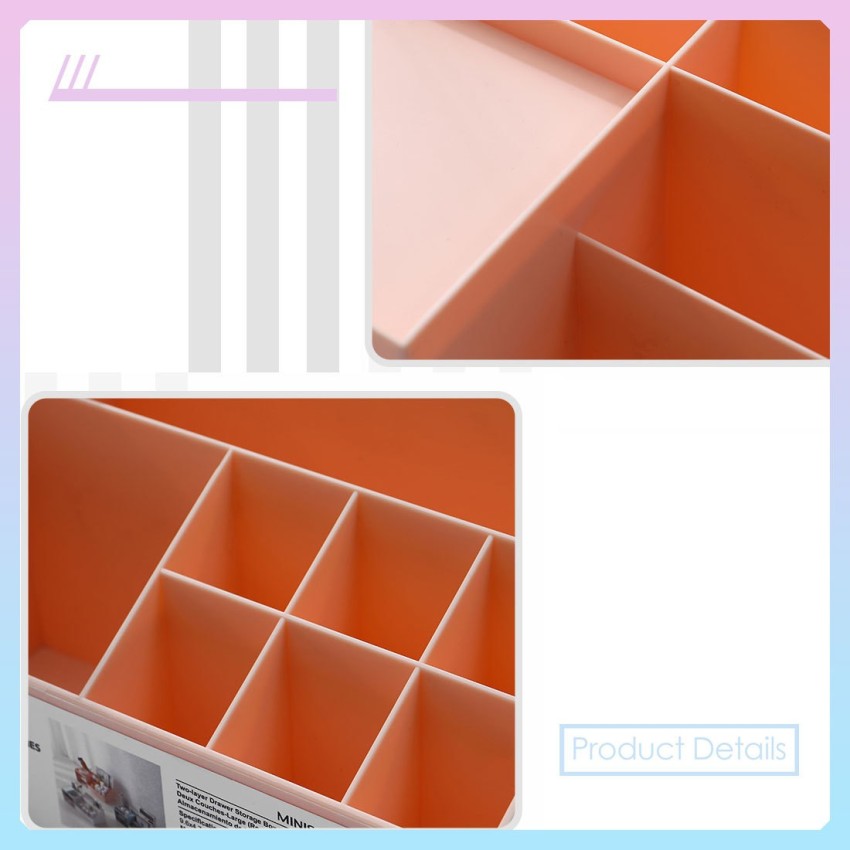 Modular Small Parts Organizer Box 194, 3-21 Compartments