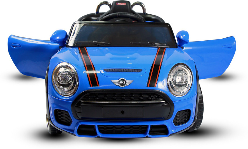 GoodLuck Baybee Mini Cooper Electric Ride on Car for Kids with Rechargeable 12V Battery Music Lights Baby Toy Car with R C Jeep Children Racing Car Baby Battery Operated Ride on Motor Car
