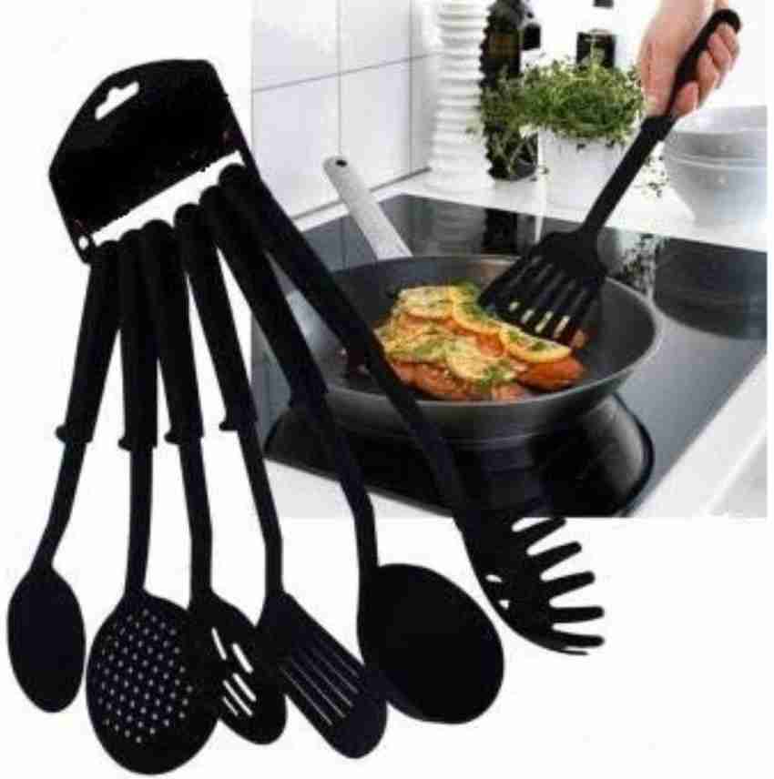 Kitchen Nylon Cooking Utensil Spatula Set And Accessories 44 Pcs