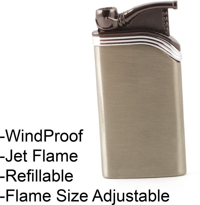 ASRAW WindProof Jet Flame pocket Lighter - Pipe Lever - Premium Silver  Designed - Pocket Lighter Price in India - Buy ASRAW WindProof Jet Flame  pocket Lighter - Pipe Lever - Premium