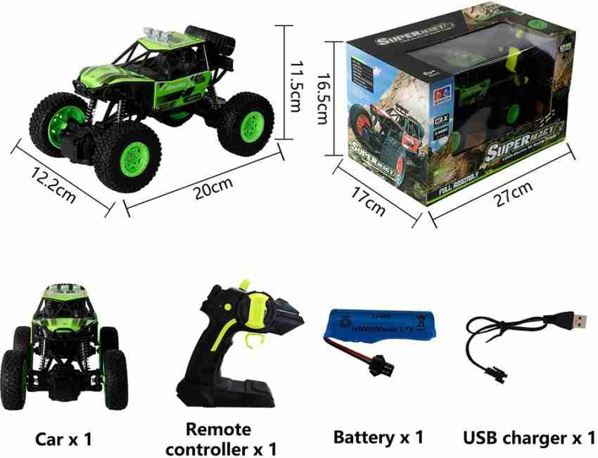Jack Royal Scale 1:20 SuperMacy Racing X Monster Electric Remote Control  Car - Scale 1:20 SuperMacy Racing X Monster Electric Remote Control Car .  Buy RC Car toys in India. shop for