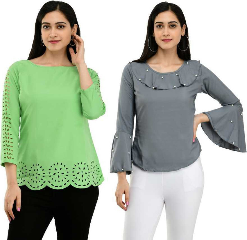 flipkart ladies fancy tops