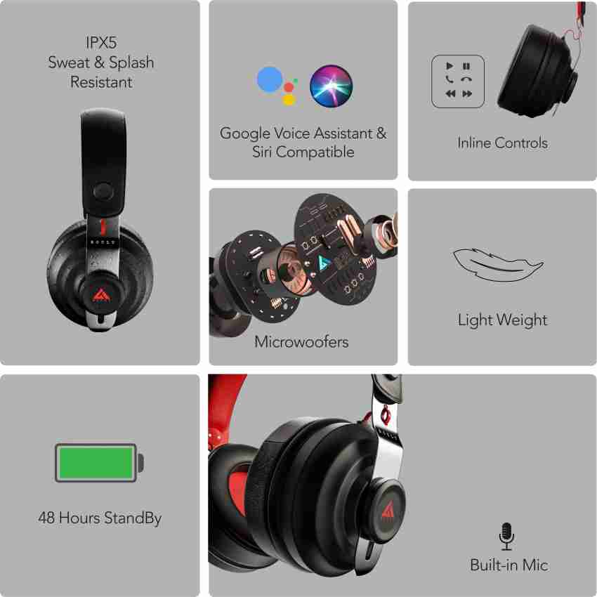 Boult audio boost headphones new arrivals