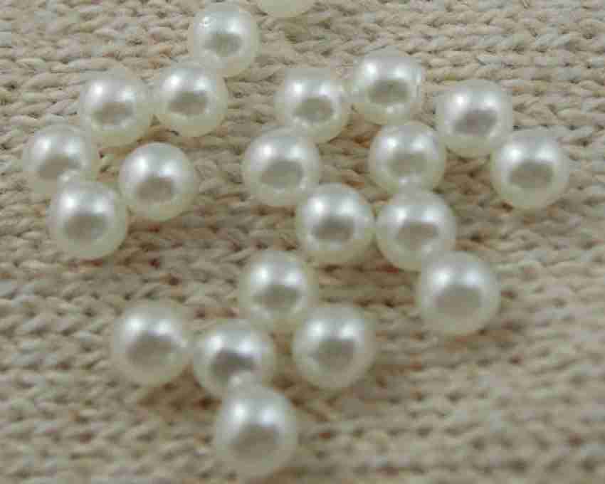 White - 10mm Pearl Beads – Craft Store of India