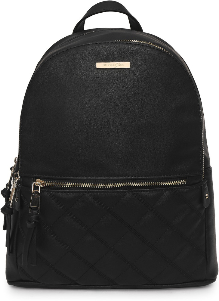 Forever Glam By Pantaloons NA 10.628 L Backpack BLACK Price in India Flipkart