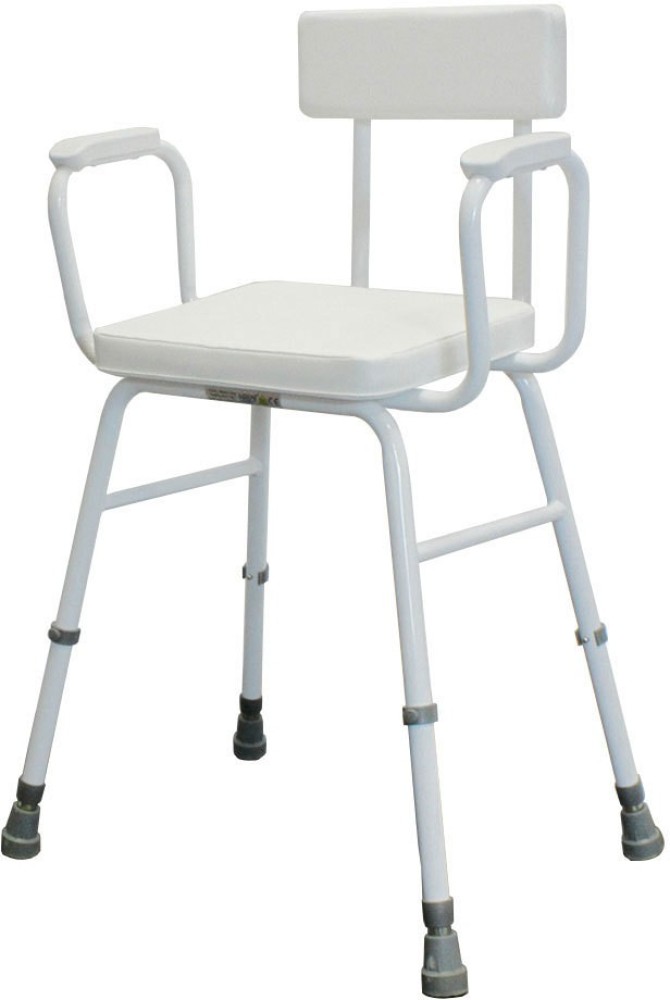 NRS Healthcare IMPORTED Vinyl Perch Stool Shower Chair Price in