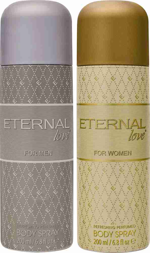 Eternal Love deodorant Perfume Body Spray For Men Women