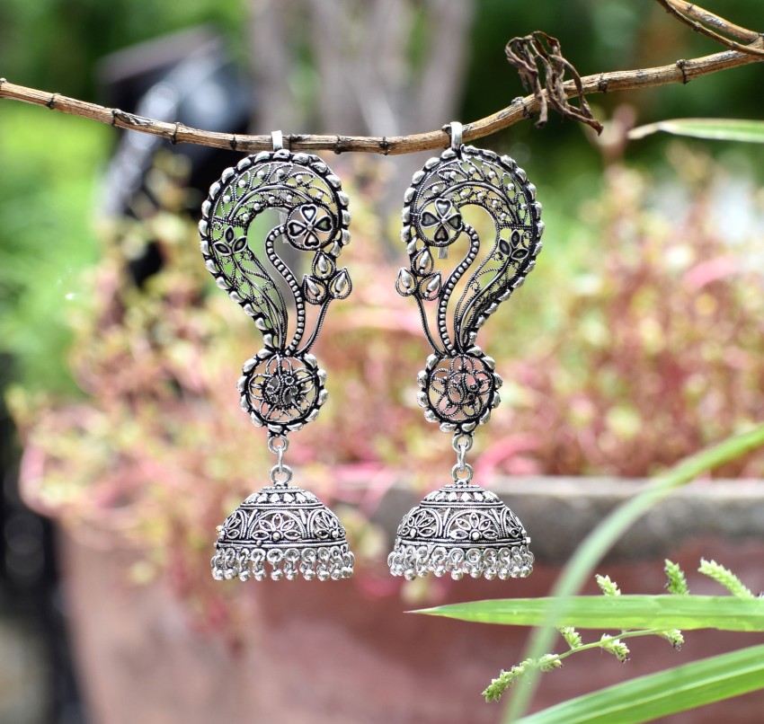 Ear cuff store jhumka earrings