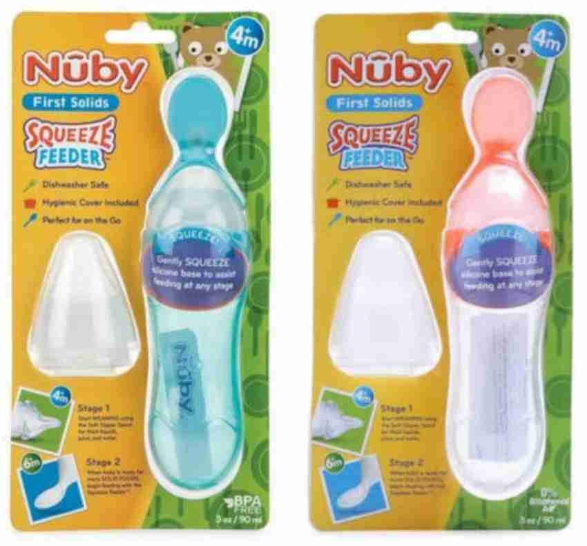 Nuby squeeze hot sale bottle