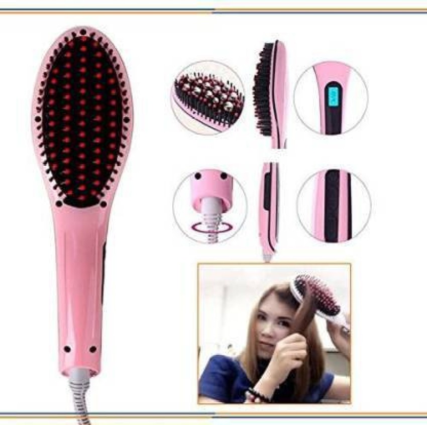 Hair straightener brush costco best sale