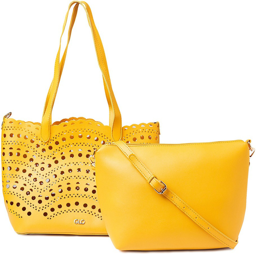Buy Globus Women Yellow Handbag Mustard Online Best Price in India Flipkart