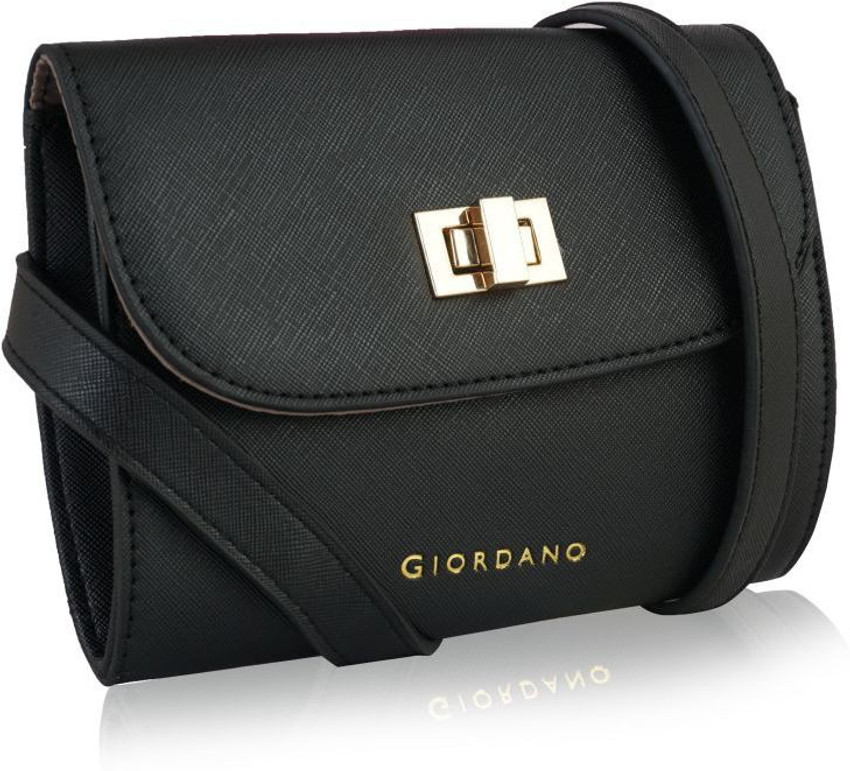 Buy GIORDANO Women Black Sling Bag Black Online Best Price in India Flipkart