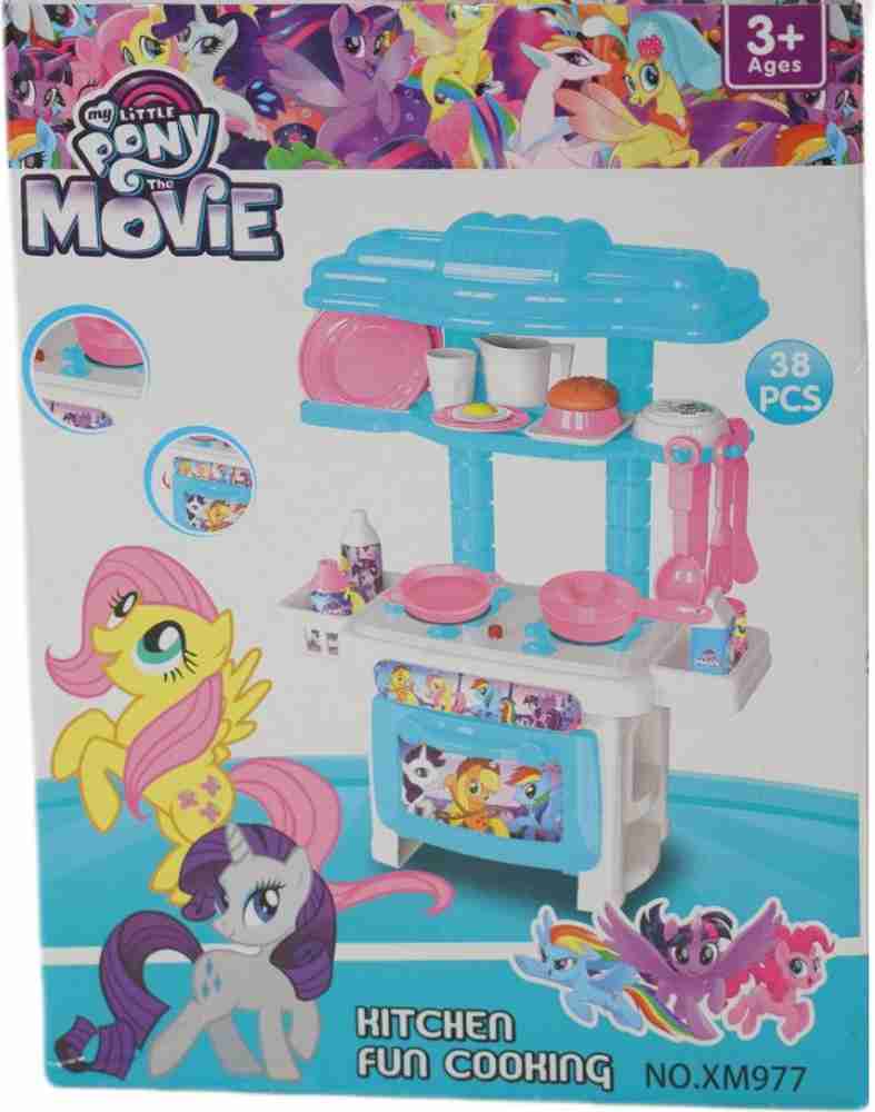 MANA BAZAAR Tool Set for Girls Age 3 Pony Movie Kitchen Fun