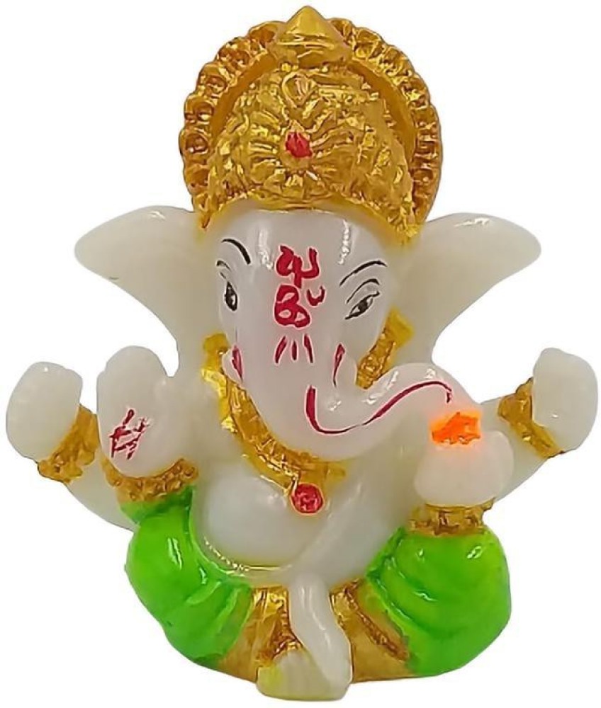 Kkuber Handcraft Small Ganesha Statue/Mini Ganesh/Ganpati ...