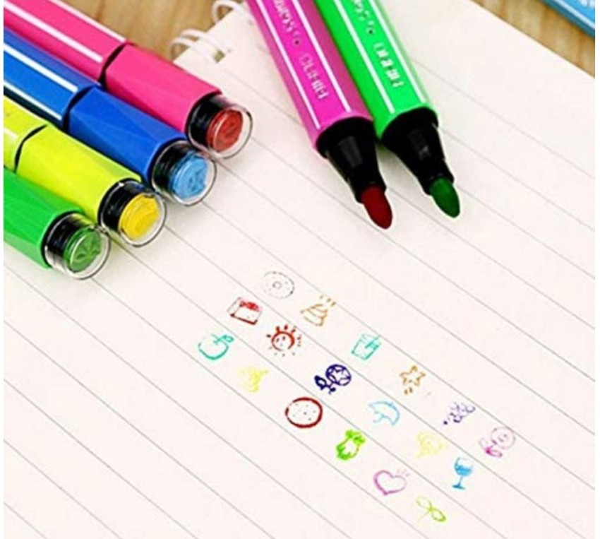 Pulsbery Sketch pen Color For Kids sketch colors for kids  Nib Sketch Pens with Washable Ink - sketch Pen For Kids