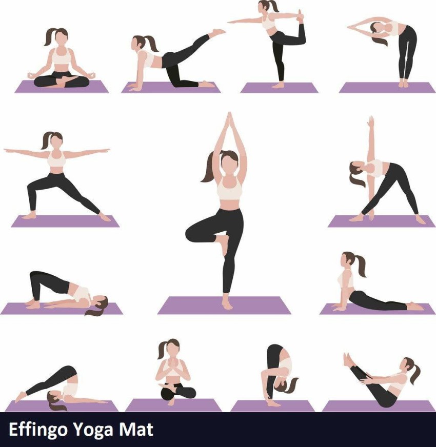 Eco Friendly TPE Material, Non Slip Exercise Meditation Yoga Mat