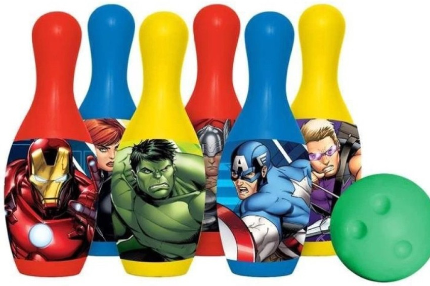 Jayaansh Traders Avengers Bowling Set for Kids Bowling Price in India Buy Jayaansh Traders Avengers Bowling Set for Kids Bowling online at Flipkart