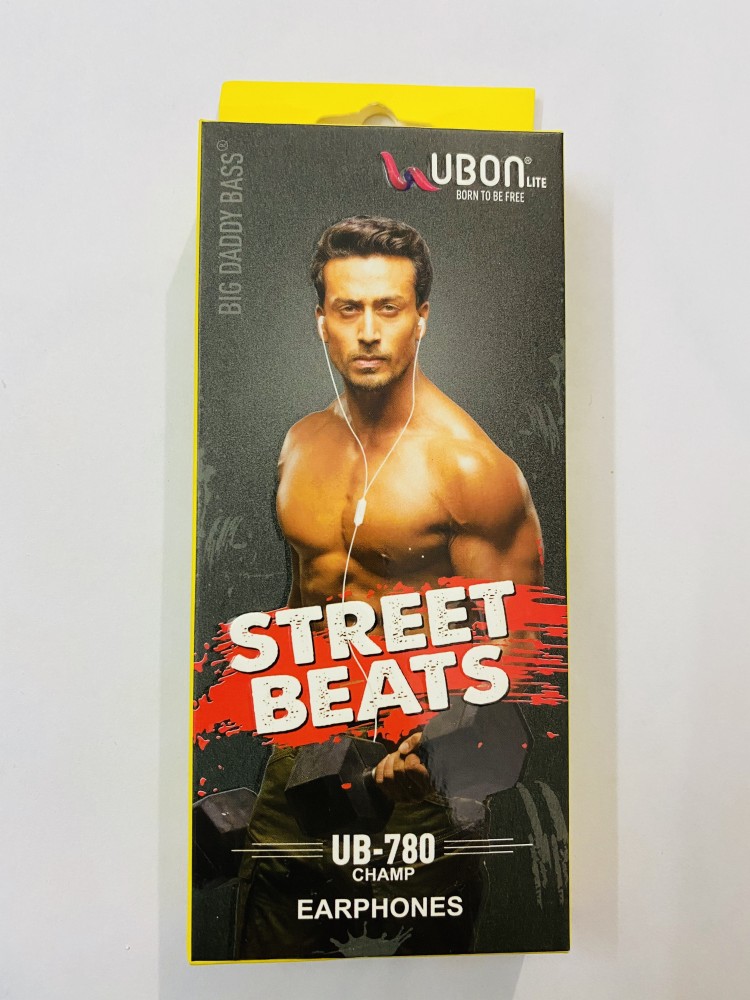 Ubon STREET BEATS UB 780 EARPHONE WIRED HEADSET BLACK Wired