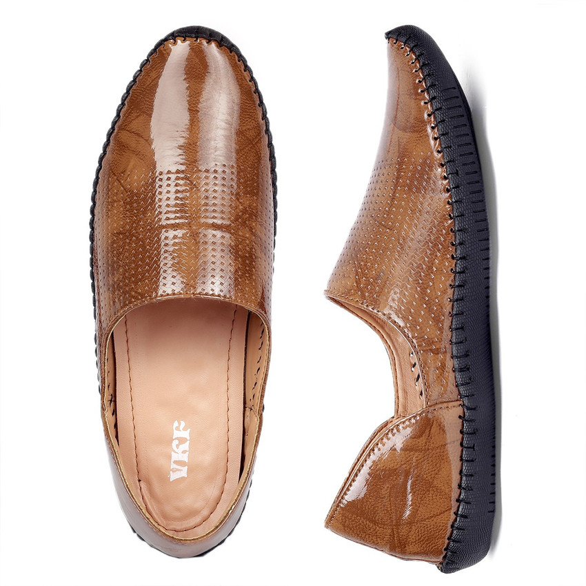 VKF Men s Juit Mojari Faux leather juti Mojari for mens