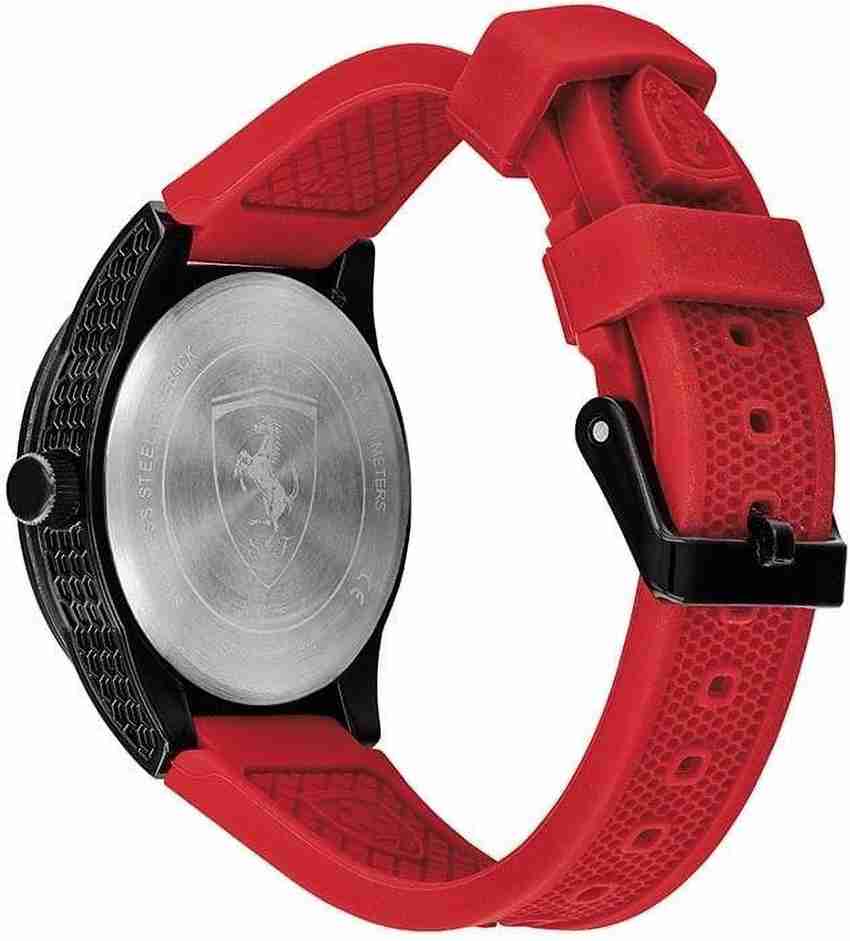 Montre ferrari scuderia best sale rouge