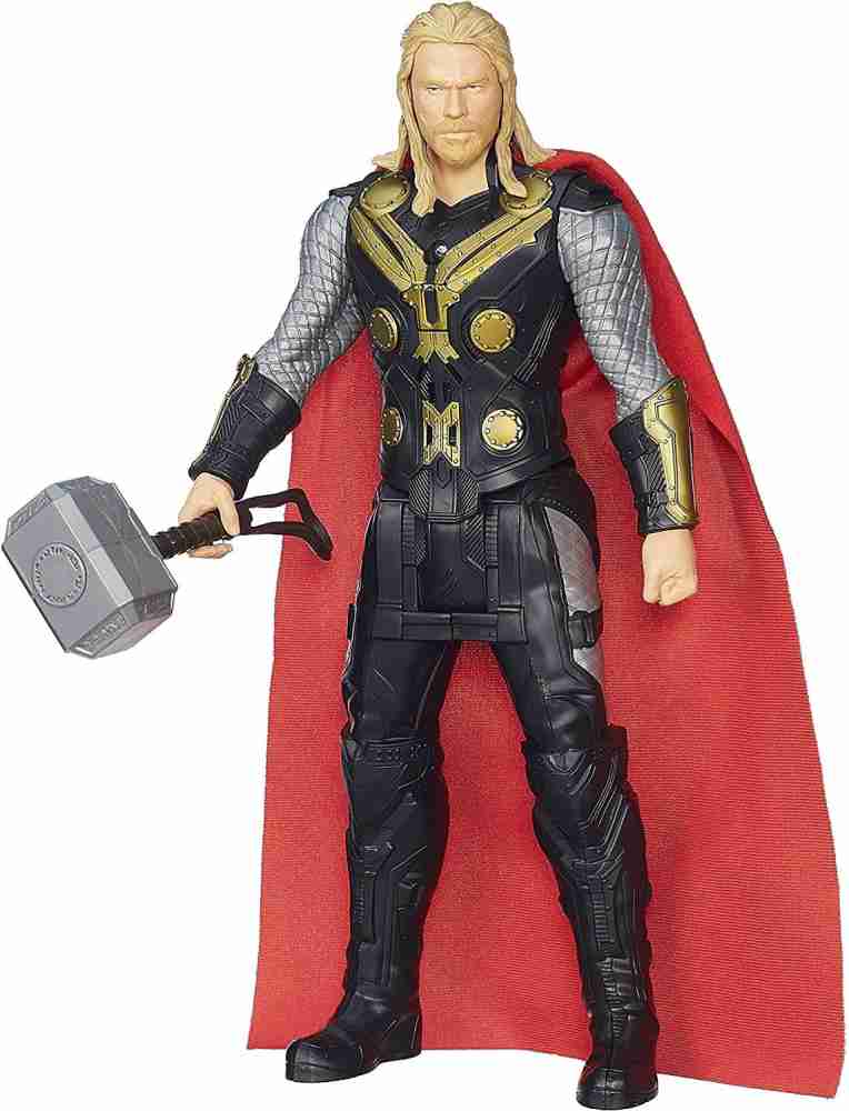 Richuzers Avengers 3 Titan Hero Series THOR Super Hero Action Figure 12  Inch Toy with Light And Sound - Premium Quality & Finish - Avengers 3 Titan  Hero Series THOR Super Hero