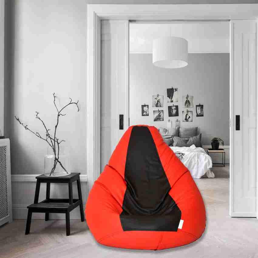 Flipkart Perfect Homes Studio XXXL Classic Black and Red Check