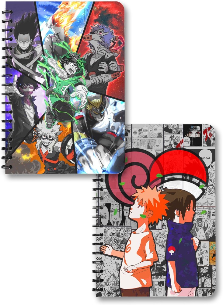 ComicSense Naruto Anime A5 Notebook Unruled 120 Pages Price in