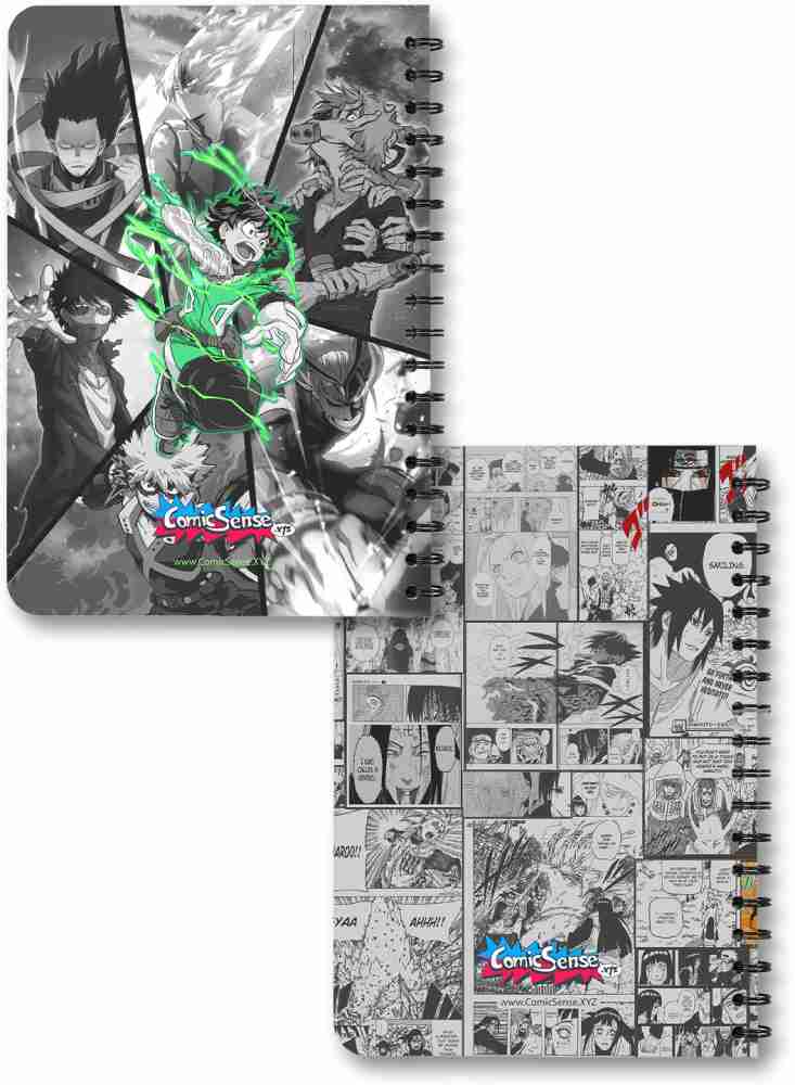 ComicSense Naruto Anime A5 Notebook Unruled 120 Pages Price in