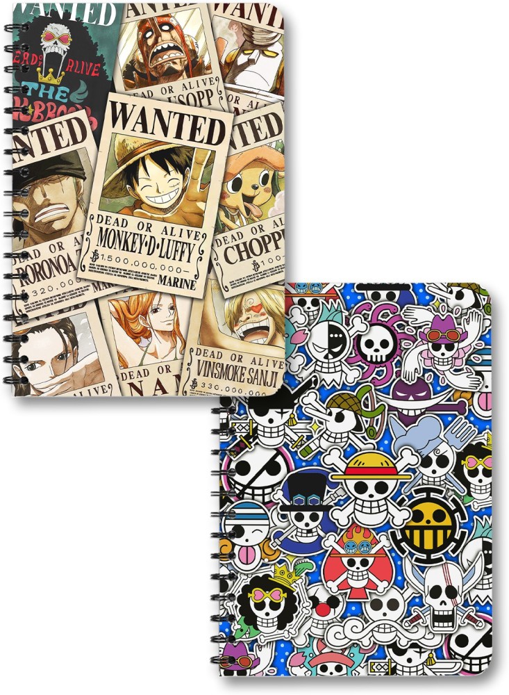 One Piece Monkey D. Luffy Journal 3-Pack Gift Set