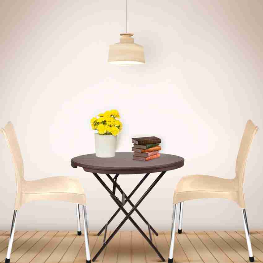 2 seater plastic on sale dining table