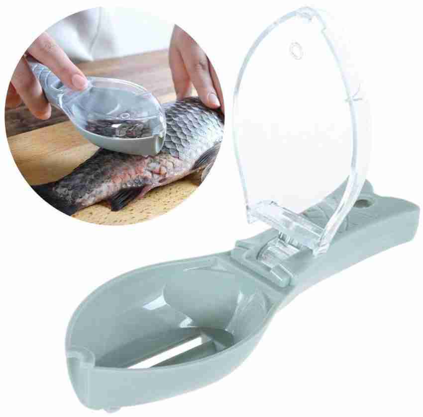 Fish Scaler, Fast Fish Scale Remover, Fish Descaler Tool Skin Brush  Scraping Cleaning Peeler Scraper Green