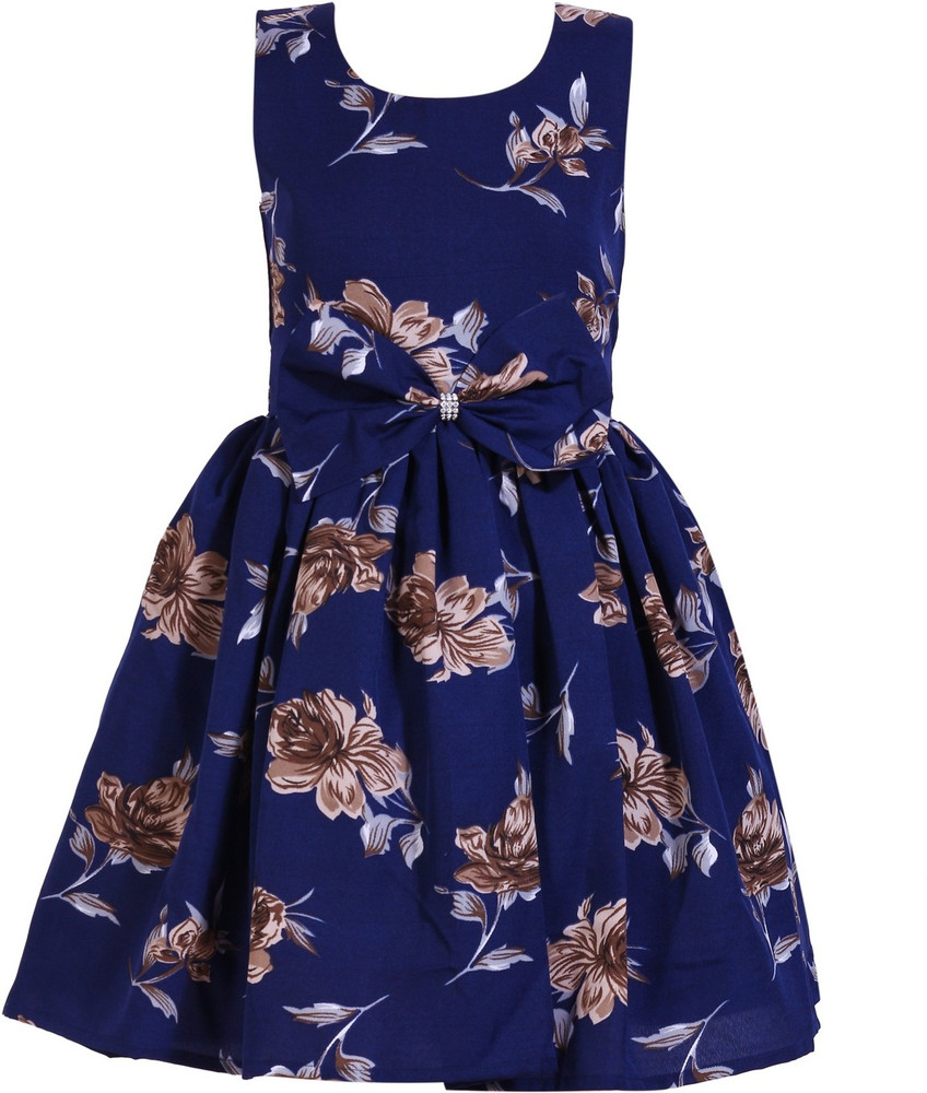 CINDERELLA THE CREATIONS FACTORY Girls Midi Knee Length Casual Dress Price in India Buy CINDERELLA THE CREATIONS FACTORY Girls Midi Knee Length Casual Dress online at Flipkart