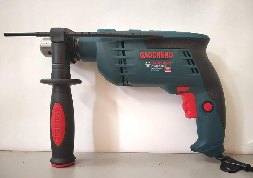 GAOCHENG GC 13RE Impact Drill with soft grip 750 W 13 mm chuck size Pistol Grip Drill Price in India Buy GAOCHENG GC 13RE Impact Drill with soft grip 750 W 13 mm