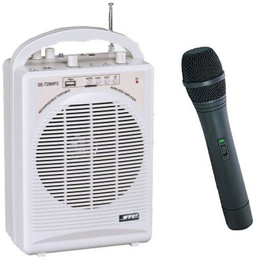 Portable wireless pa sales amplifier & microphone