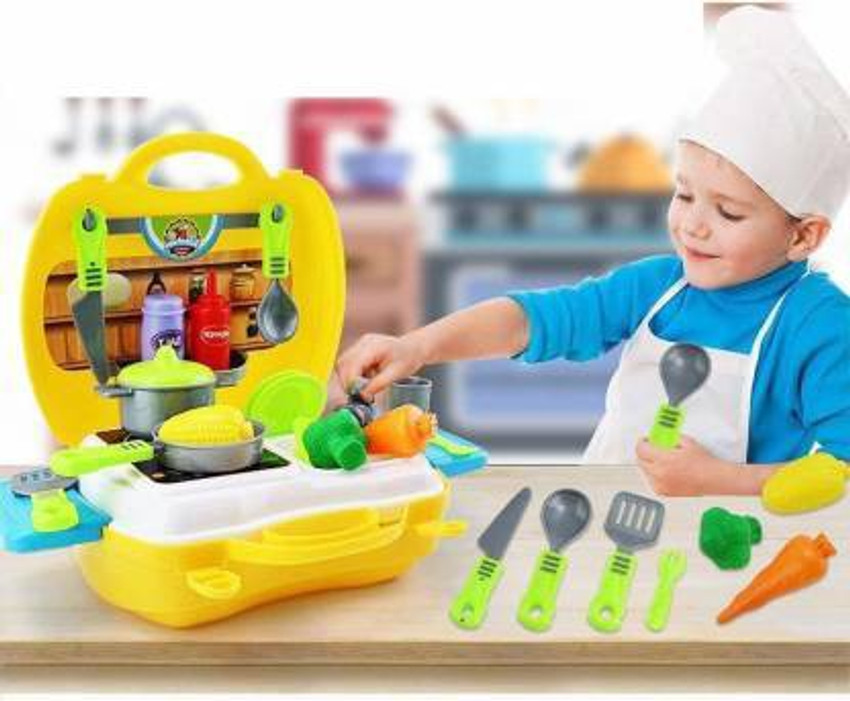 SiGnify Attractive Dream Kitchen Set Cooking Pretend Play Toys for Kids Yellow Attractive Dream Kitchen Set Cooking Pretend Play Toys for Kids Yellow Buy Kitchen toy toys in India. shop