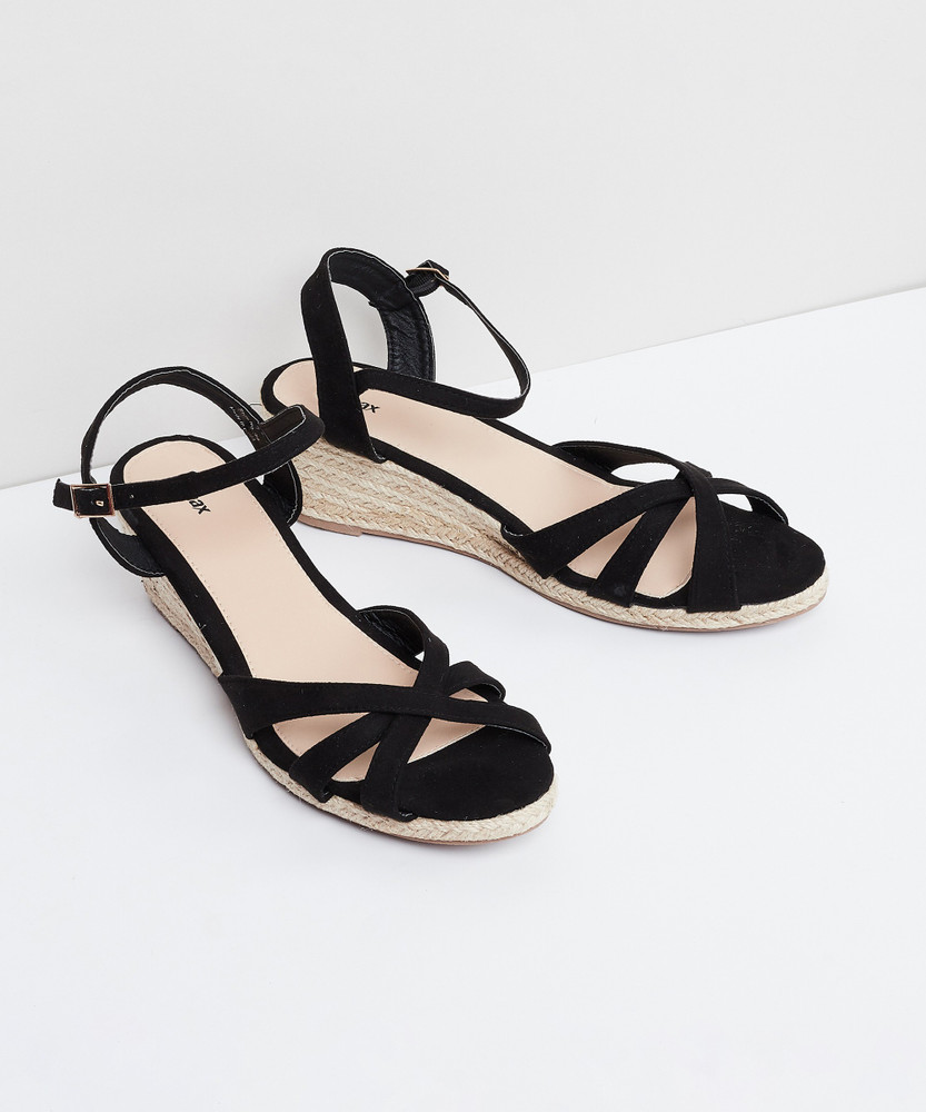 MAX Women Black Sandals Buy MAX Women Black Sandals Online at