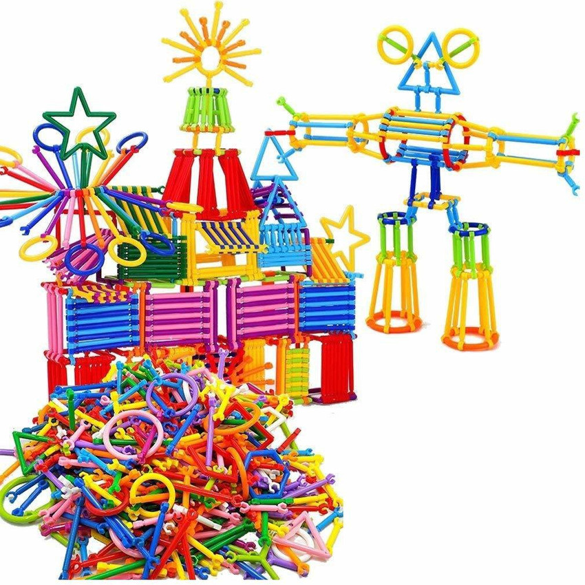 Assemble Interlocking Toys for Kids Connecting Toys Construction