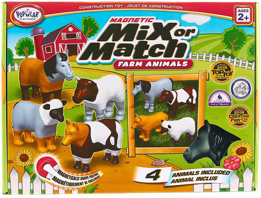 Popular Playthings Mix Or Match Farm Animals Mix Or Match Farm