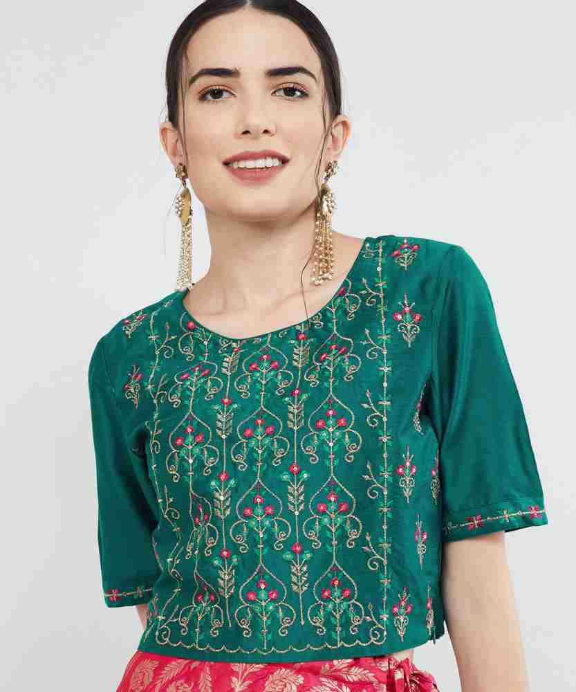 MAX Printed Stitched Lehenga Choli Buy MAX Printed Stitched