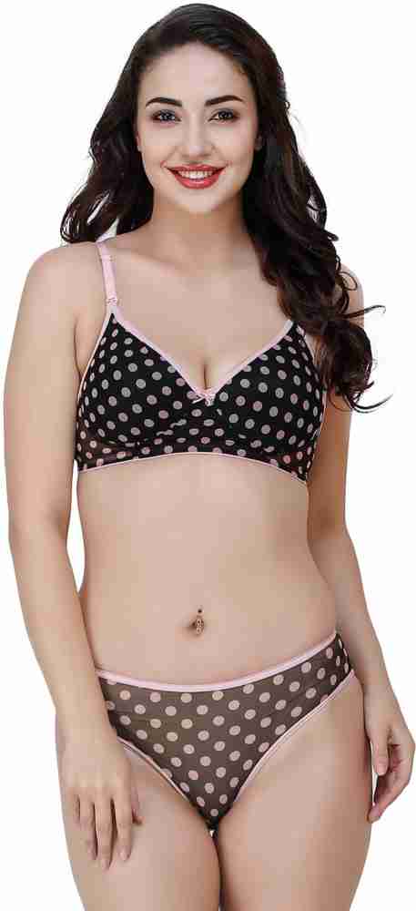 Black Cotton Ladies Lingerie Set at best price in Ahmedabad