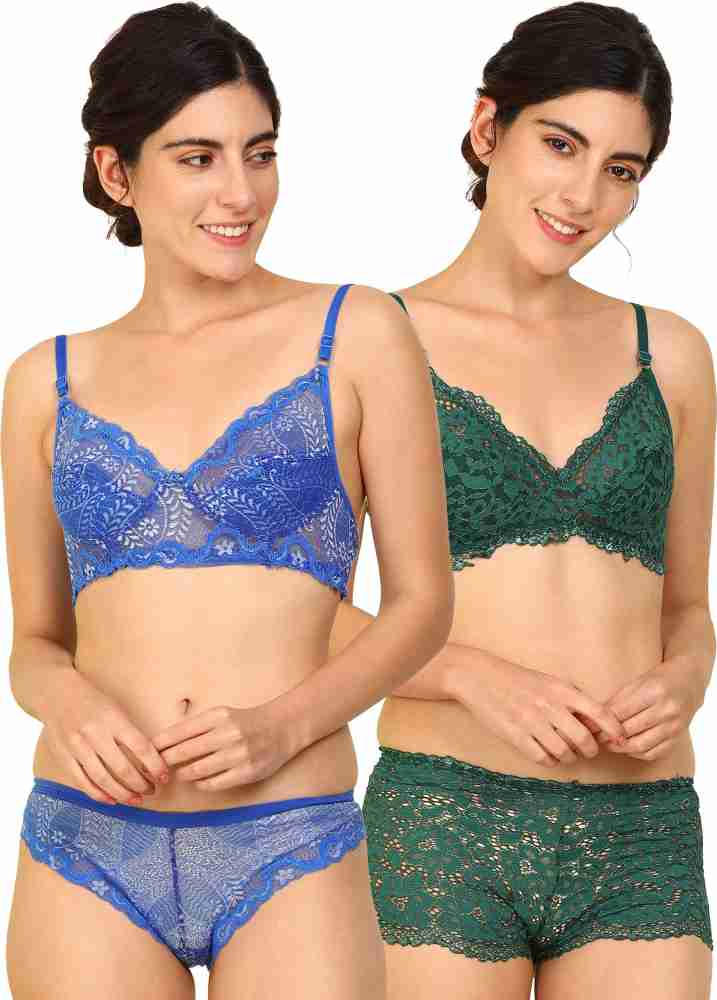 BENCOMM Bridal Nude Transparent Non Padded Net Bra