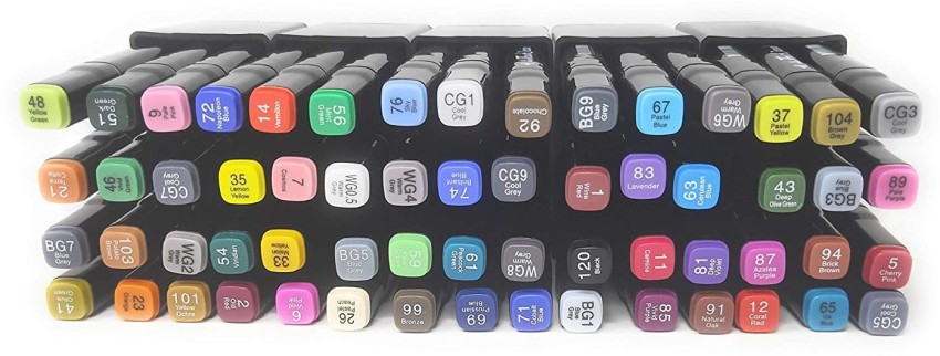 Touch Twin Brush Marker 60-set A